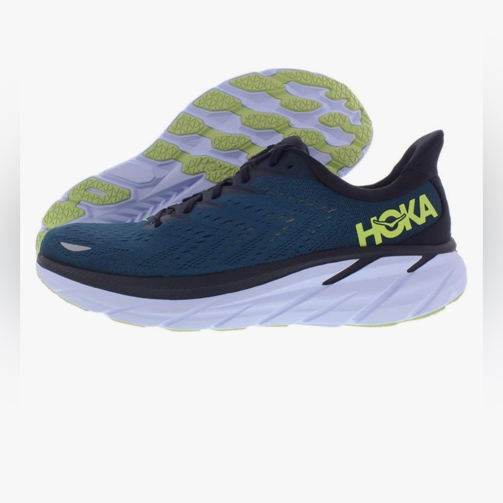 Hoka One One Men's Clifton 8 Blue Coral/Butterfly 11.5